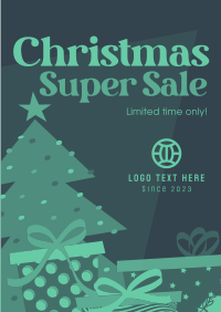 Christmas Mega Sale Poster