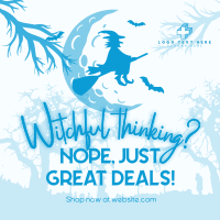 Witchful Great Deals Instagram Post Design