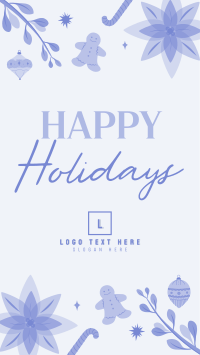 Rustic Christmas Greeting Instagram Reel