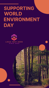 Supporting World Environment Day Facebook Story