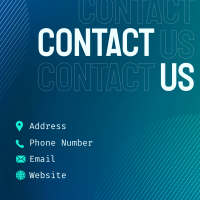 Smooth Corporate Contact Us Instagram Post Image Preview