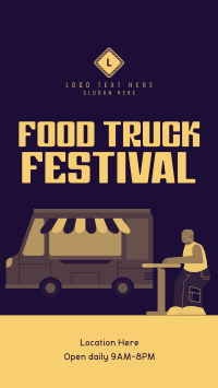 Retro Food Truck Festival YouTube Short