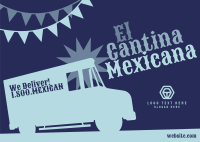The Mexican Canteen Postcard
