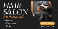 Salon Beauty Services Twitter Post Design