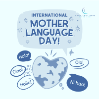 World Mother Language Instagram Post