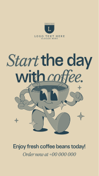 Coffee Monday Instagram Reel Design