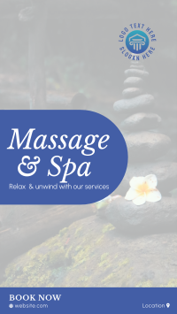 Zen Massage Services Facebook Story