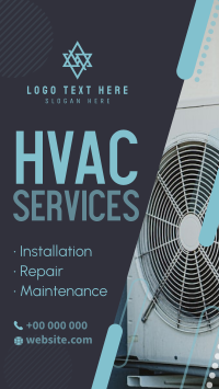 Fast HVAC Services Instagram Story