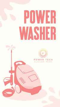 Power Washer Rental TikTok Video Image Preview