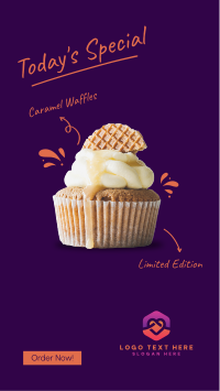 Weekly Special Cupcake Facebook Story Design