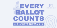 Every Ballot Counts Twitter Post