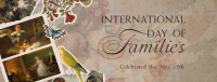 Renaissance Collage Day of Families Facebook Cover Design