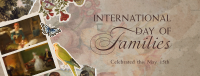 Renaissance Collage Day of Families Facebook Cover Image Preview