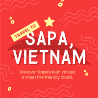 Travel to Vietnam Instagram Post