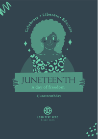 Juneteenth Woman Flyer