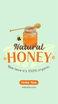 Bee-lieve Honey Instagram Reel Image Preview