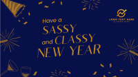 Sassy New Year Spirit Facebook Event Cover