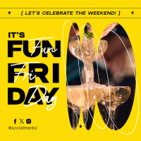 Fun Friday Party Celebrate Instagram Post