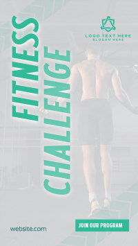 Fitness Challenge Facebook Story