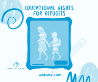 Refugees Education Rights Facebook Post