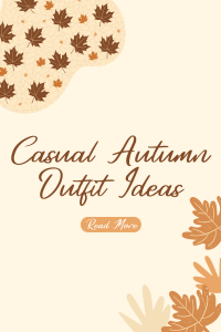 Casual Autumn Pinterest Pin