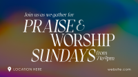 Sunday Worship Facebook Event Cover