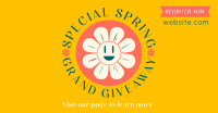 Spring Giveaway Facebook Ad