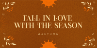 Autumn Season Love Twitter Post