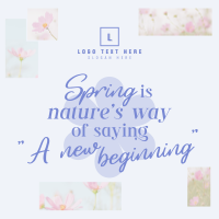 Spring Quote T-shirt Design