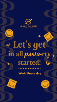 World Pasta Greeting Facebook Story