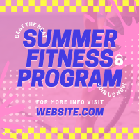 Summer Fitness Training Instagram Post