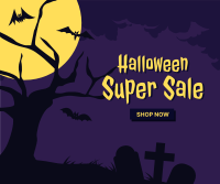 Halloween Super Sale Facebook Post