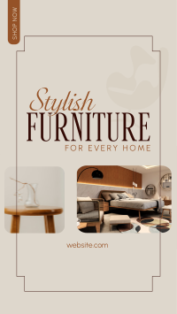 Stylish Furniture Store Facebook Story