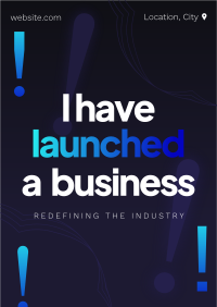 Corporate Business Launch Flyer