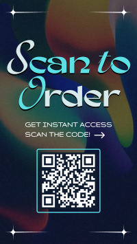 Scan To Order TikTok Video Design