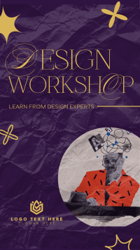 Modern Design Workshop Instagram Story