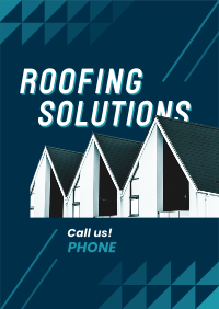 Roofing Solutions Partner Poster