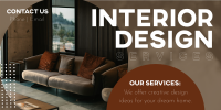 Interior Design Services Twitter Post