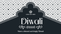 Blessed Bright Diwali Facebook Event Cover Image Preview