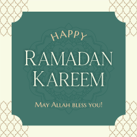 Happy Ramadan Kareem Instagram Post