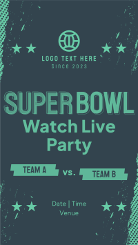 Football Watch Party Instagram Reel