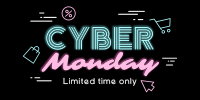 Dazzling Cyber Sale Twitter Post