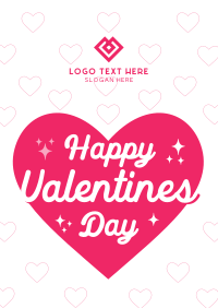 Sweet Valentines Greeting Poster