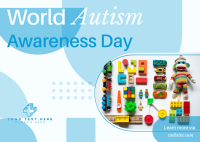 Learn Autism Advocacy Postcard