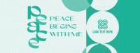 Day of United Nations Peacekeepers Modern Typography Facebook Cover