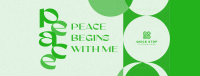 Day of United Nations Peacekeepers Modern Typography Facebook Cover Image Preview