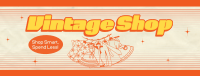 Vintage Clothing Shop Facebook Cover Design