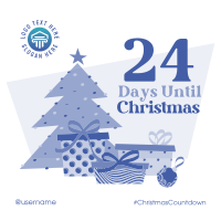 Exciting Christmas Countdown Instagram Post Design