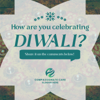 Diwali Engagement Instagram Post Image Preview