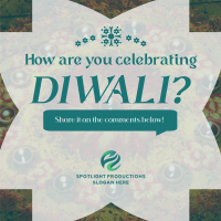 Diwali Engagement Instagram Post Image Preview